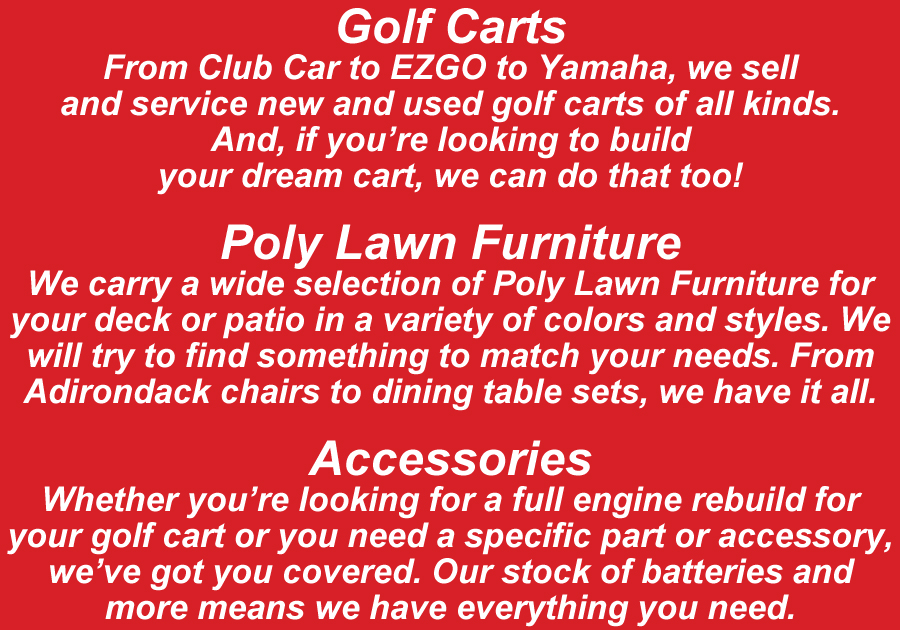Michigan's Best Golf Carts & Golf Cart Accessories Squeak's Caddy Shack